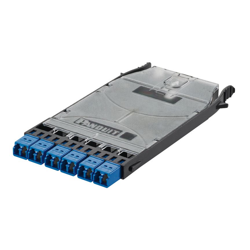 Panduit FHS9N-12-10P | HD Flex LC Splice Cassette, OS2, 12 Fiber Discrete Pigtail