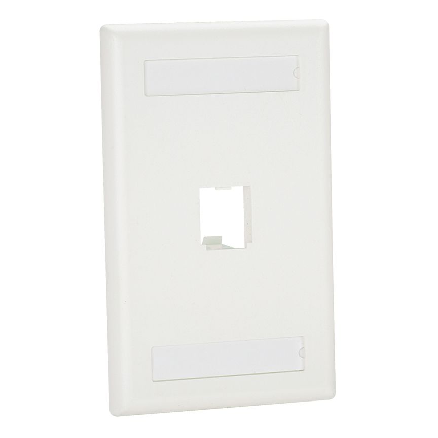 Panduit CFPL1IWY | Mini-Com® Classic Faceplate