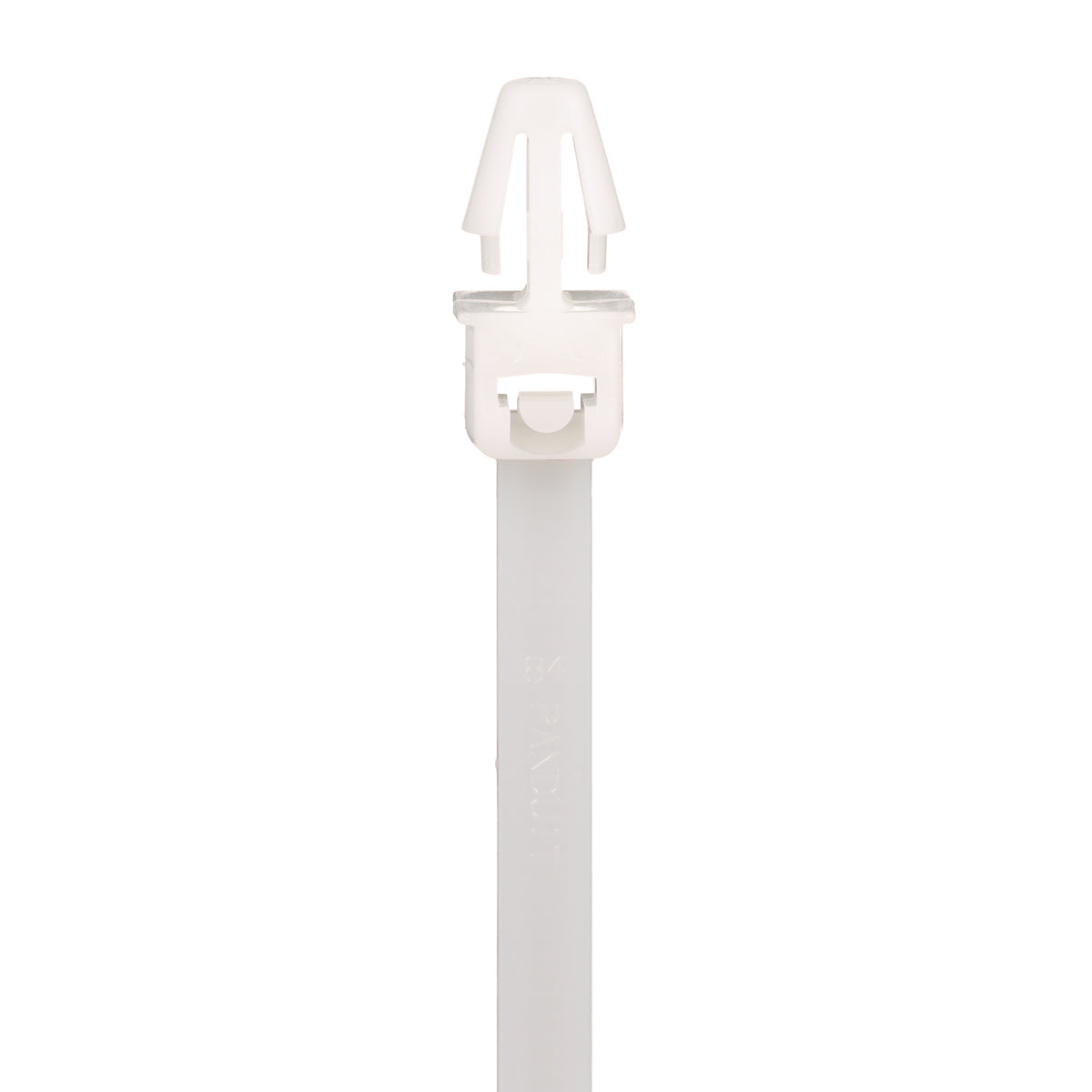 Panduit PLP2S-M | Pan-Ty Locking Push Mount Tie, PA6.6, 7.9"L, 50lb, PK1000