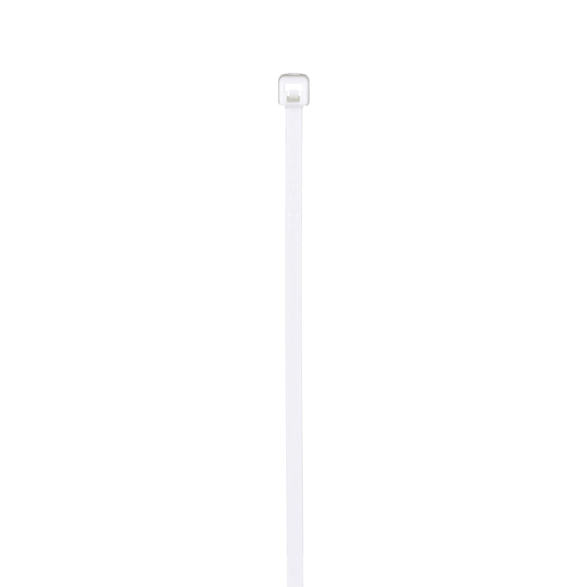 Panduit PLT1M-M69 | Pan-Ty Cable Tie, Ivory, Flame Retardant PA6.6, 3.9"L, 18lb, PK1000