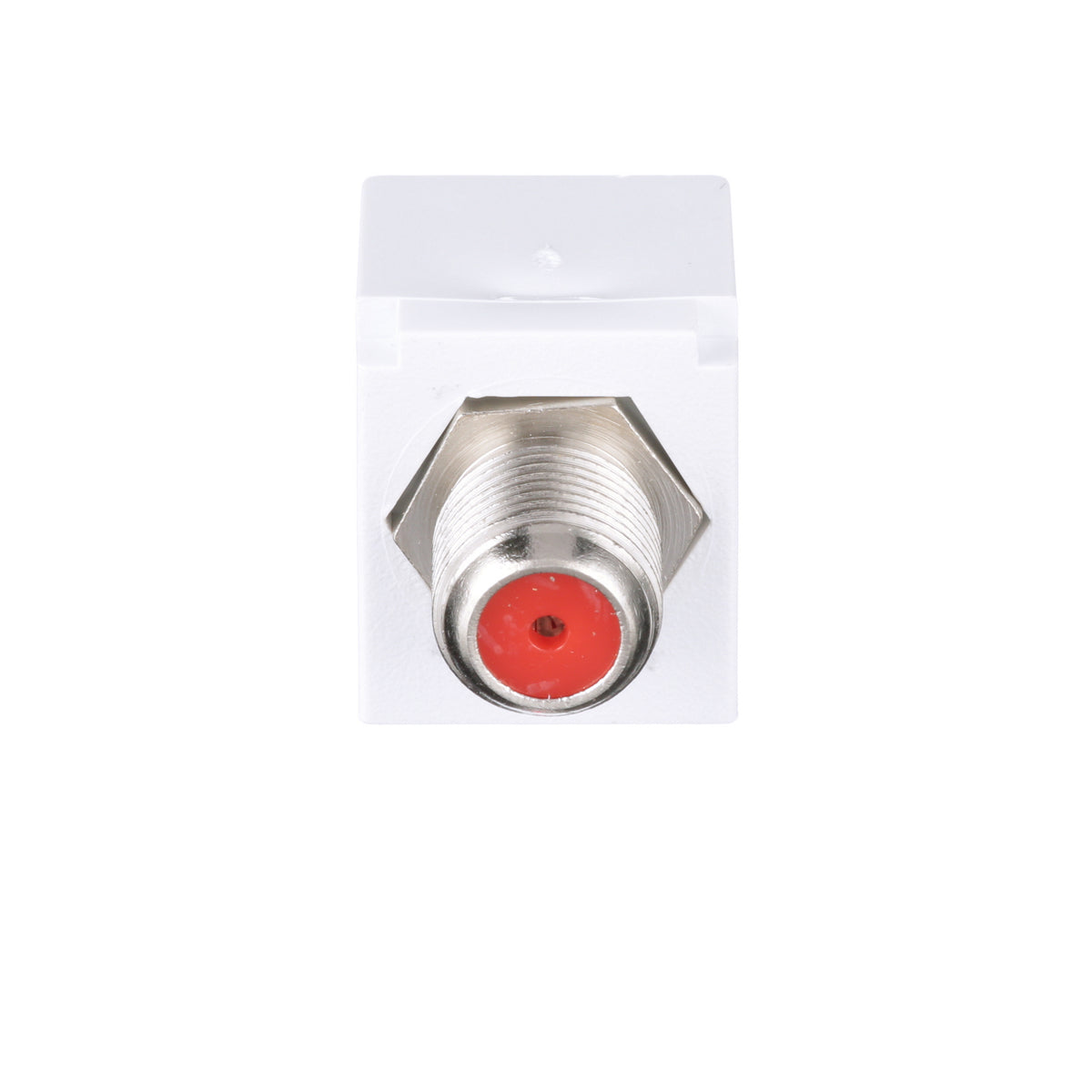 Panduit CMFWH | Mini-Com F-Type Coupler Module, 3 GHz, White
