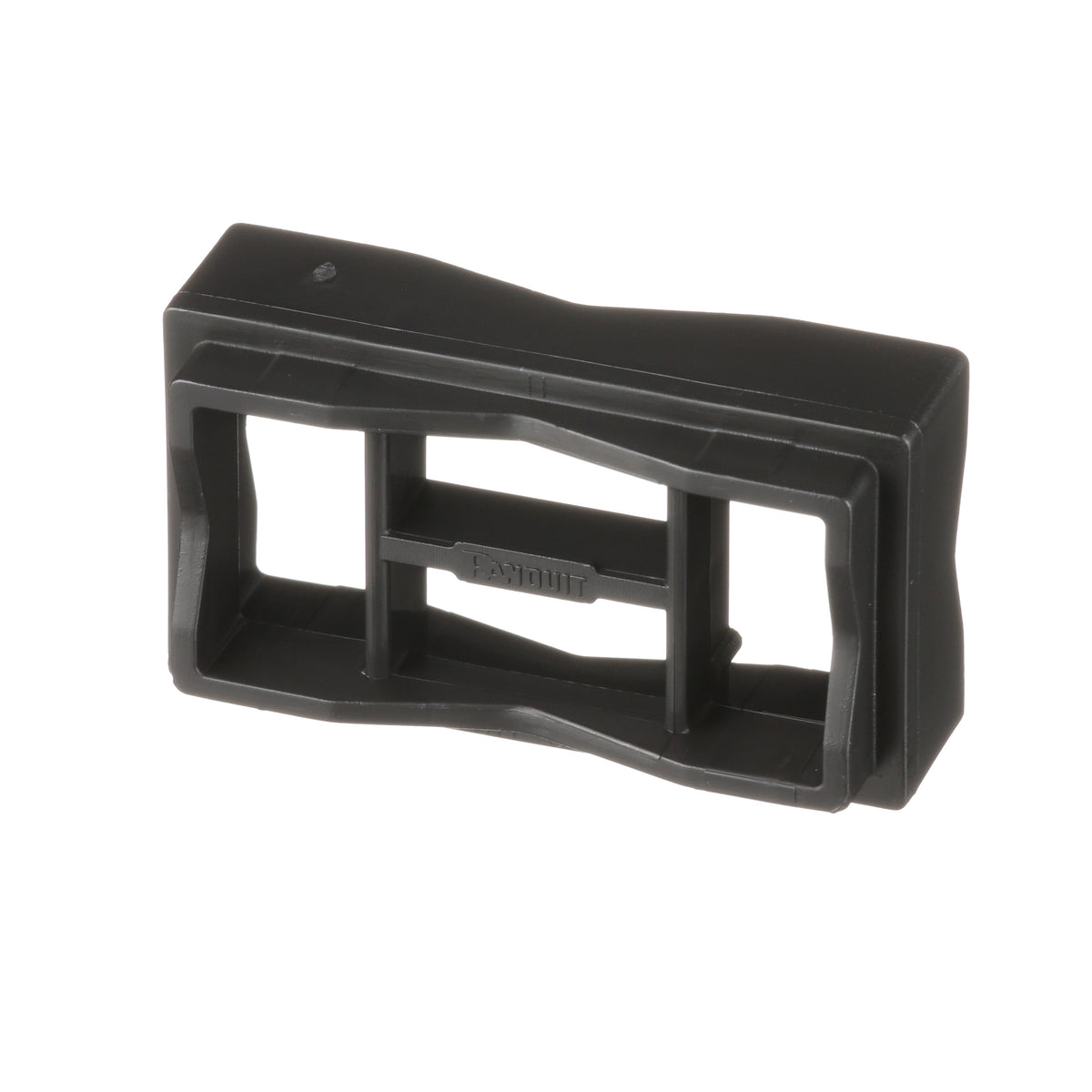 Panduit SACS50-T100 | Dura-Ty Cable Spacer, Black, UV PP, Cable Tie, 2.08x1.16", PK200