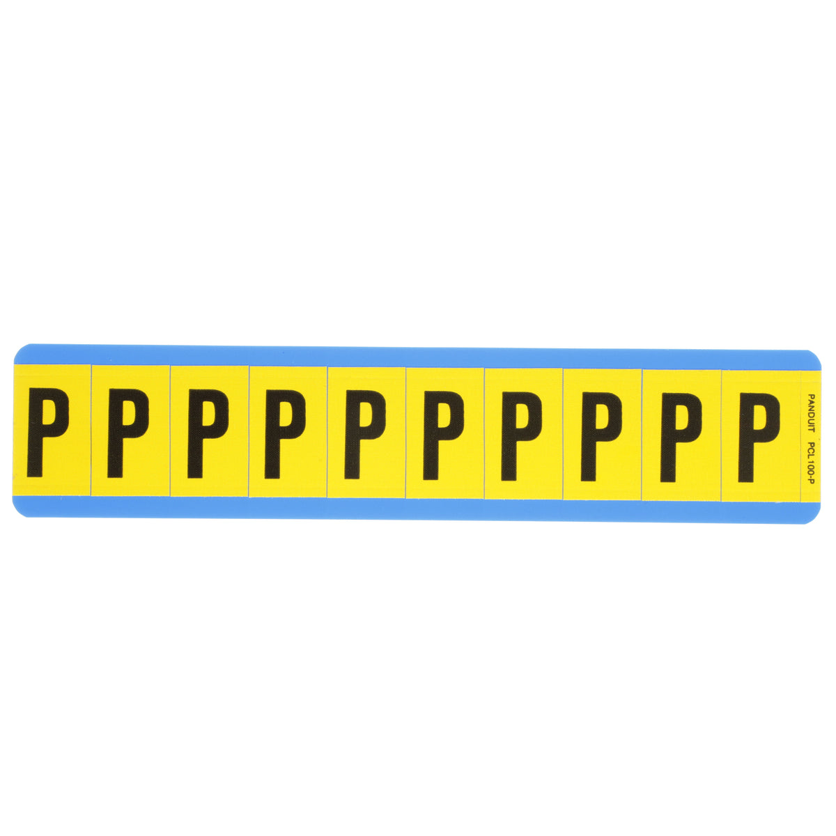 Panduit PCL100-P | Letters and Numbers