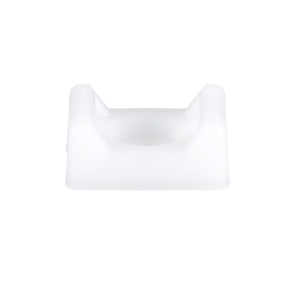 Panduit TM3S10-M | Cable Tie Mount, Natural, PA 6.6, 0.86x0.61", #10 Screw, PK1000