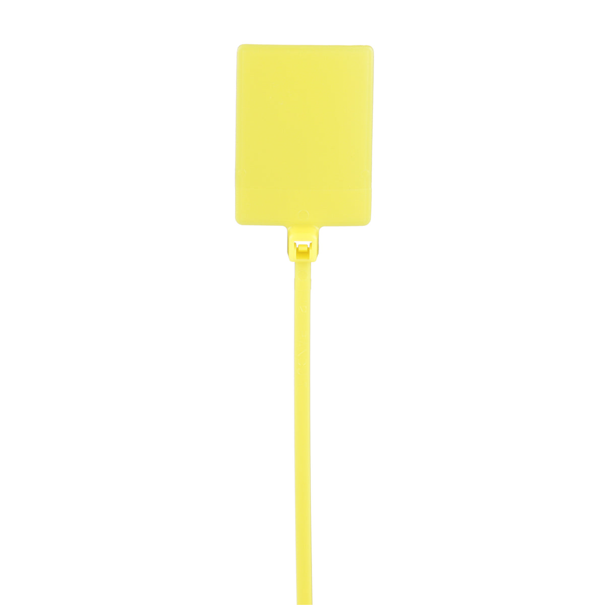 Panduit PLF1MA-M4Y | Pan-Ty Write-On Cable Tie, Yellow, PA6.6, 5.1"L, 18lb, PK1000