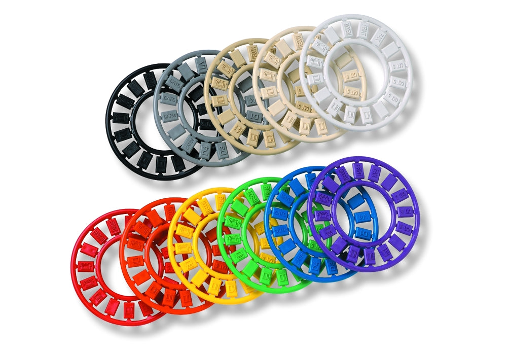 Commscope 1375092-4 | Icon wheel, data, voice, blue, 10 pcs