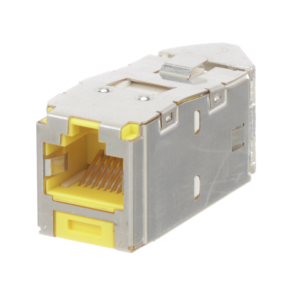 Panduit CJSLR6X88TGYLY | Jack Module | UPC - 61305675580