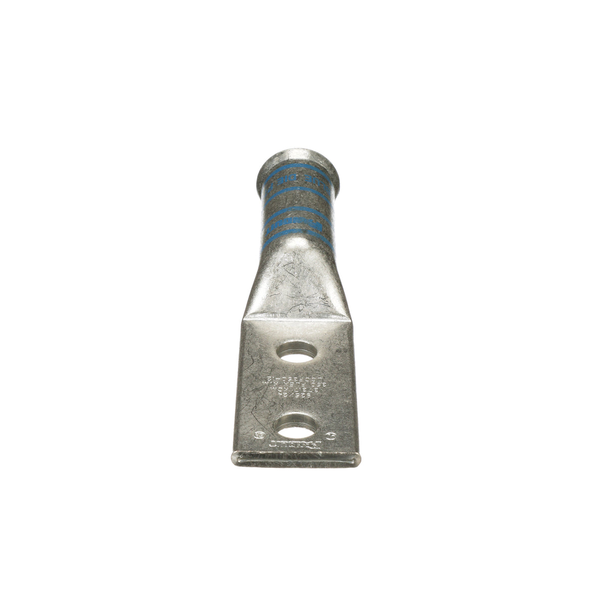 Panduit LCCF350-12-6 | Pan-Lug Comp. Lug, 350, Flare, Tin Plt Copper, Strt, Two 1/2" Stud