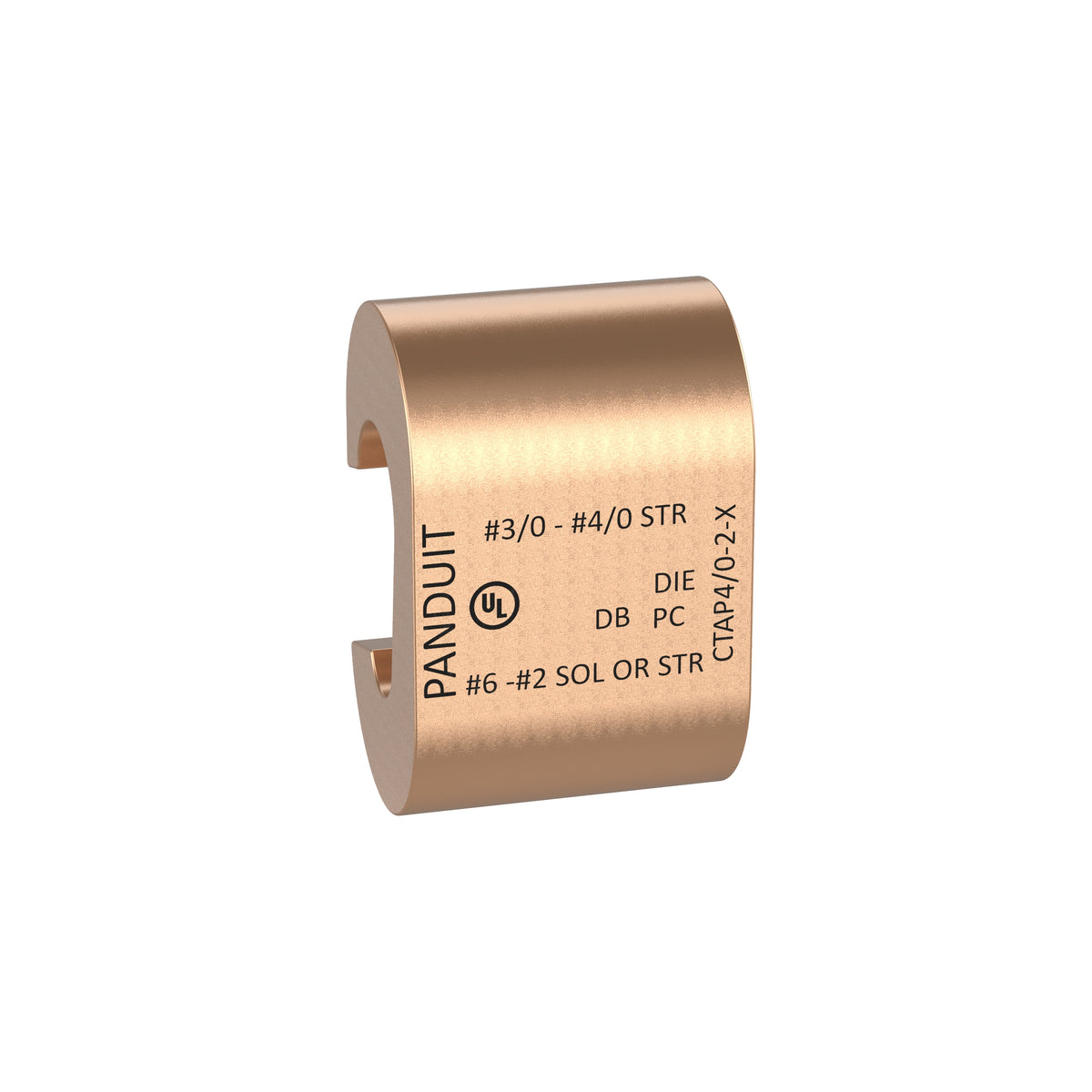 Panduit CTAP4/0-2-X | Compression Connectors - Taps | UPC - 07498383950