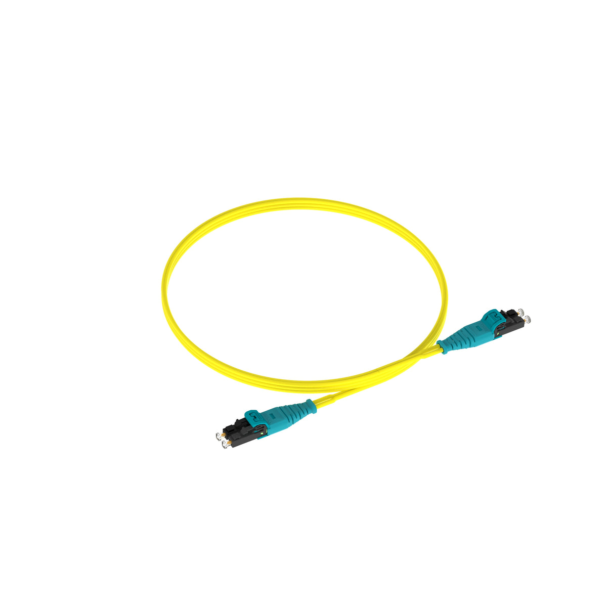 Panduit F92ERQ1Q1SNM003 | Opti-Core 2 Fiber Patch Cord, OS2, LC Push Pull, Riser
