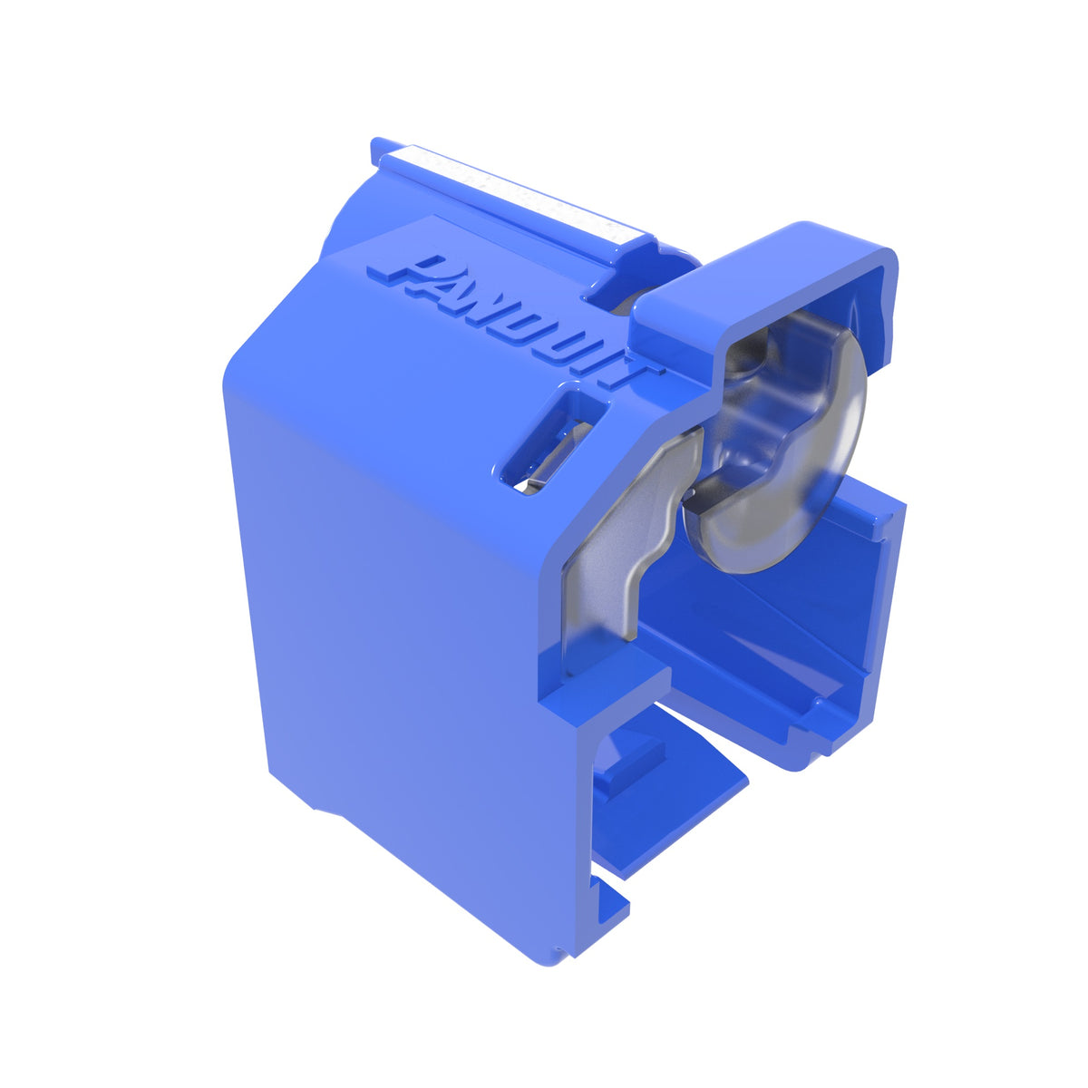 Panduit PSL-DCPLRE-BU | Recessed Lock-in device | UPC - 61305675931