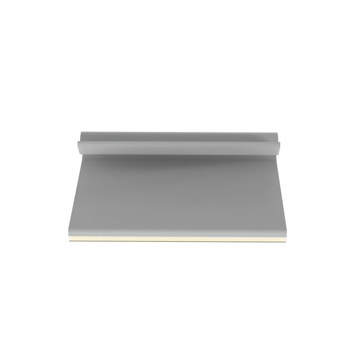 Panduit AJC12-A-C | Wire Clip, Light Gray, PVC, Rubber Adh., 1x0.86", PK100