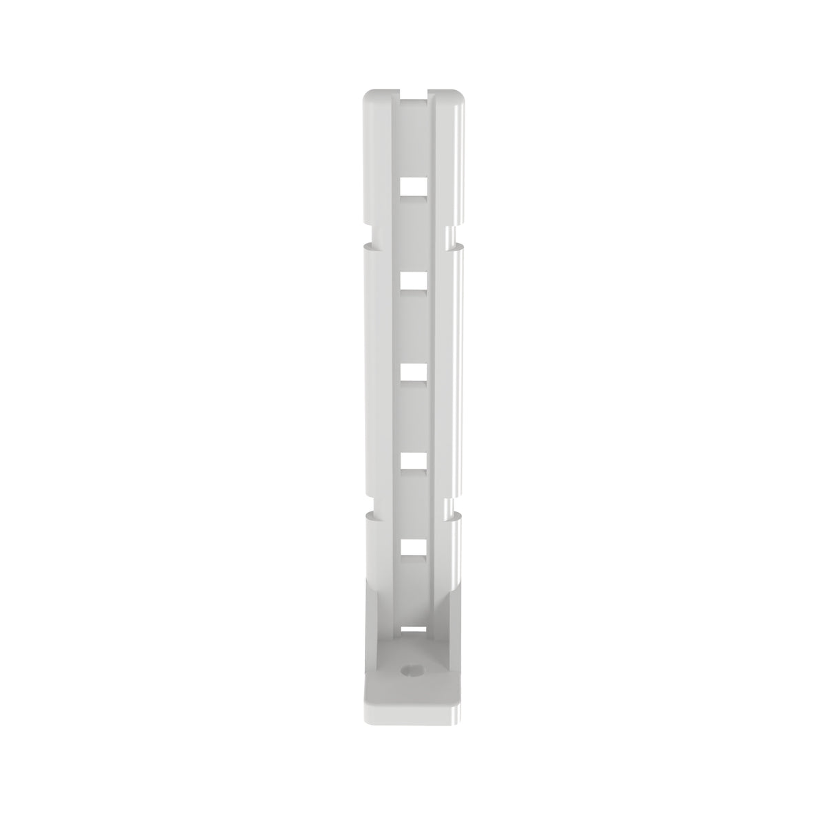 Panduit PP2S-S12-X | Pan-Post Post Standoff, Natural, PA 6.6, 4.6x0.72", 0.23" Screw Hole