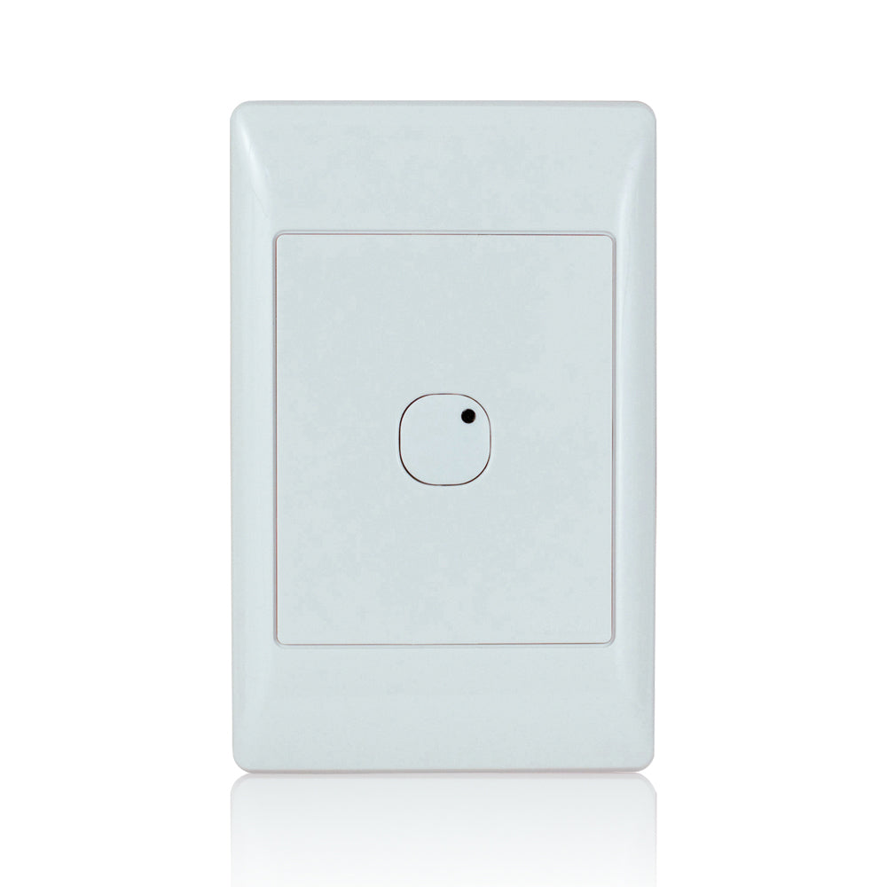 Leviton 113A00-2 | Omni-Bus 1-Button, Wireless, White