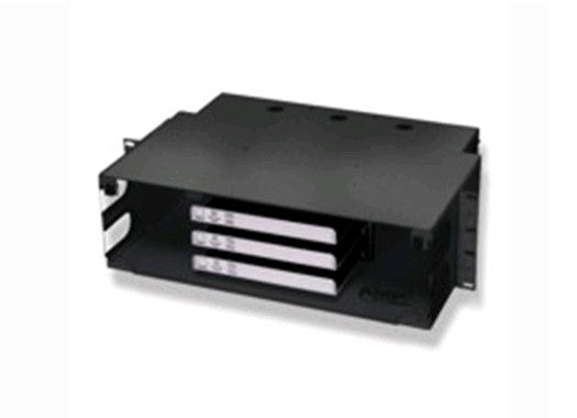 Commscope 559089-2 | Fiber Optic Termination Panel, 3 RU, 19 in, unloaded, 72 ports, black
