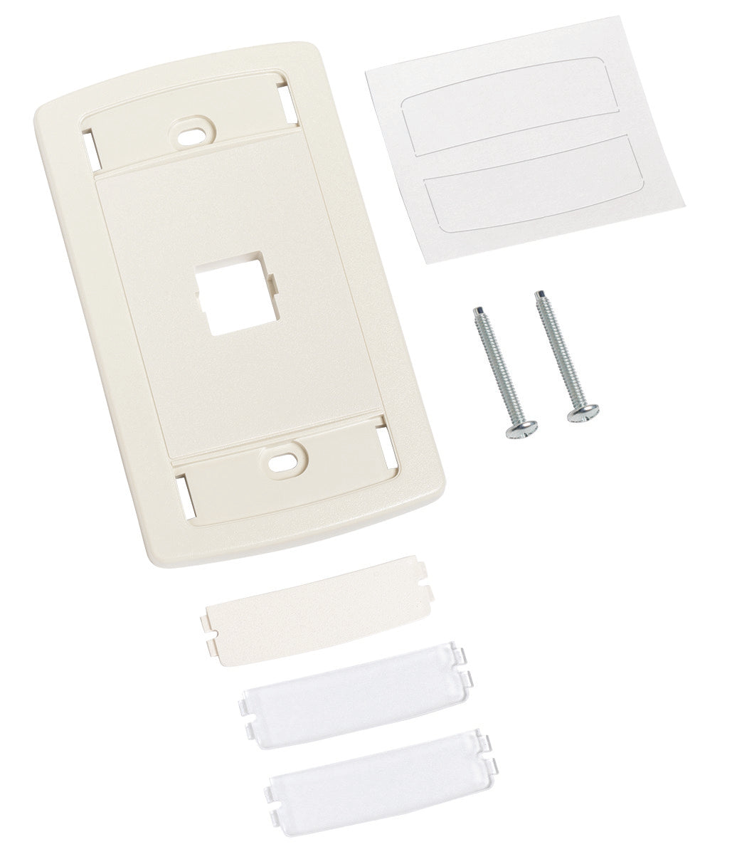 Commscope M10LE-215 | LE Type Flush Mounted Faceplate, one port cream
