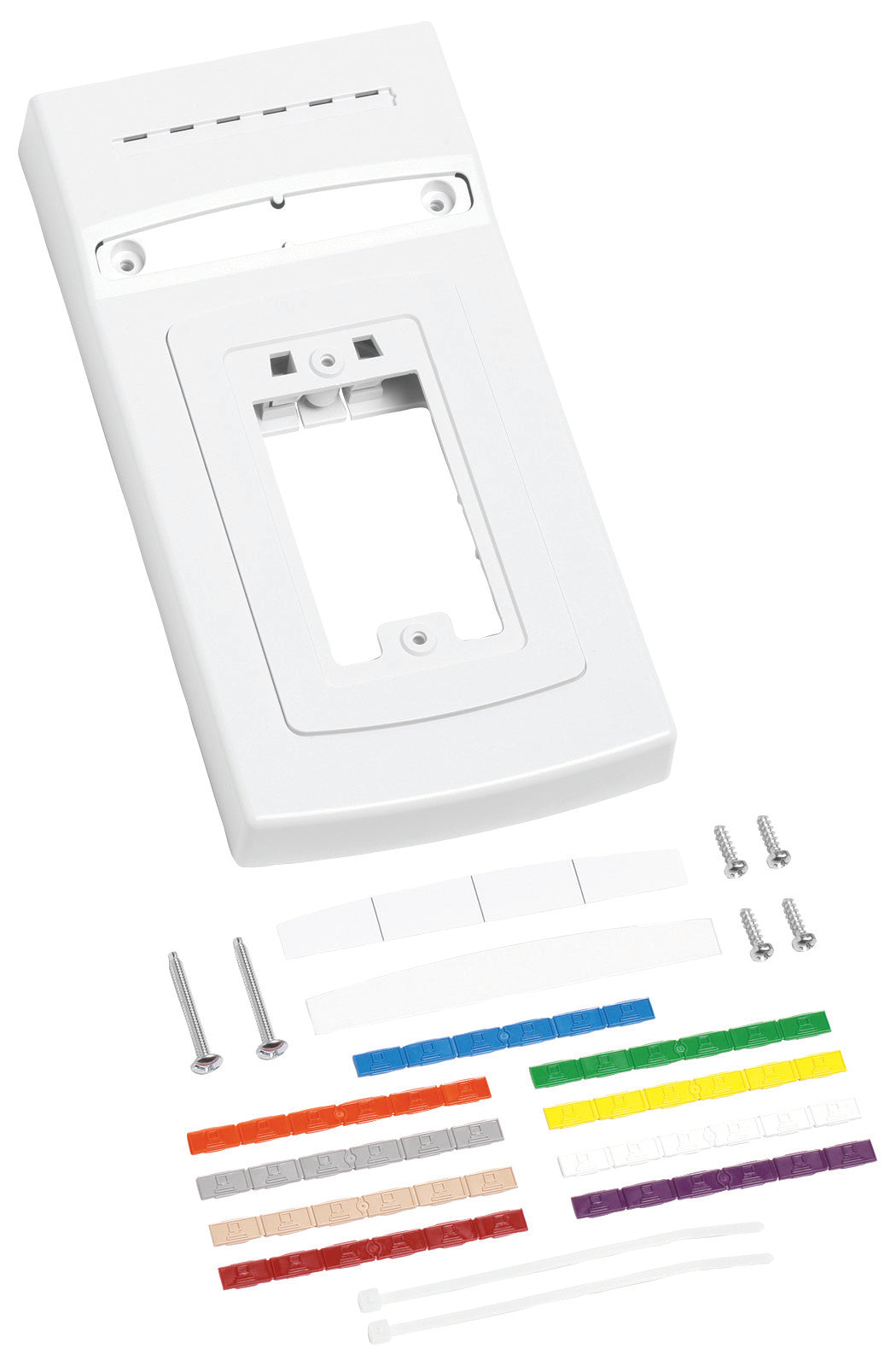 Commscope M10MMFP-262 | MMFP Type Flush Mounted Multimide Faceplate, white