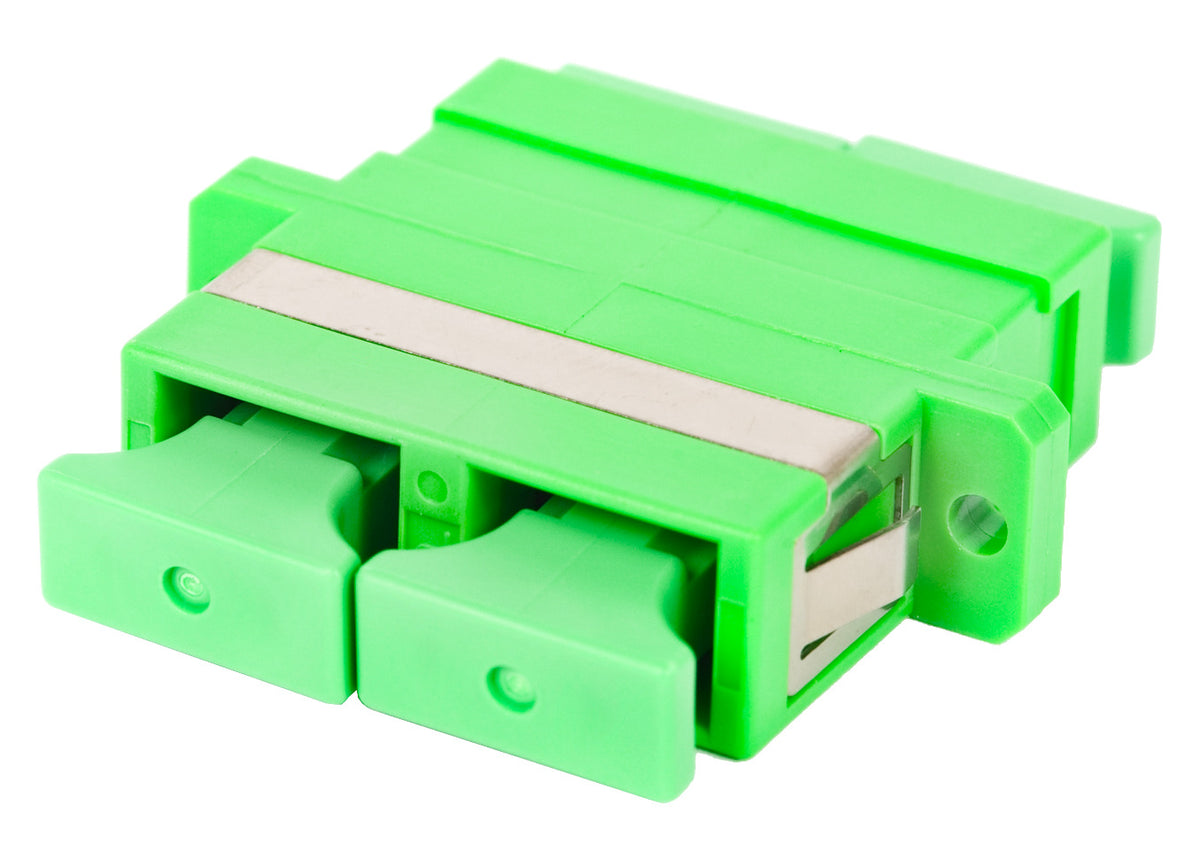 Commscope AFA-SC02-GR | TeraSPEED SC-APC Duplex Adapter, Green, Single Pack