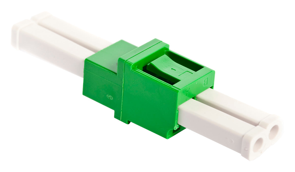 Commscope AFA-LC02-GR | TeraSPEED LC-APC Duplex Adapter, Green, Single Pack