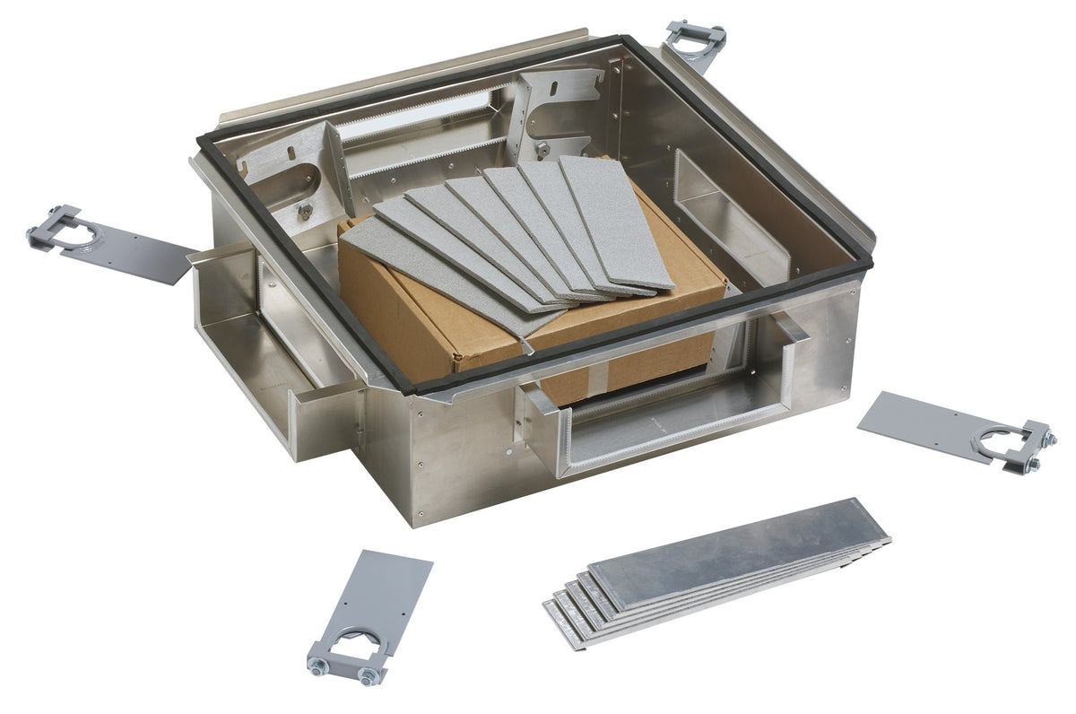 Commscope RFE-WF-07A | Raised Floor Enclosure, Wide Flange, 24"W x 24"L x 7"D