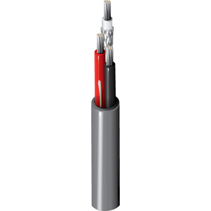 Belden 8734 0601000 | Electronic, 3 C #22 Str TC, PVC Ins, 1C w/ TC Brd, PVC Jkt, CM
