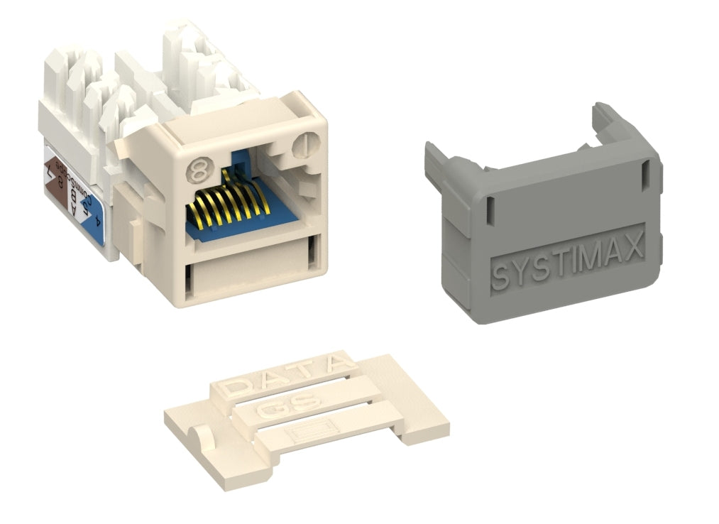 Commscope MGS600-215 | GigaSPEED X10D MGS600 Series Information Outlet, cream