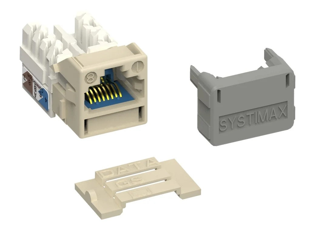 Commscope MGS600-148 | GigaSPEED X10D MGS600 Series Information Outlet, almond
