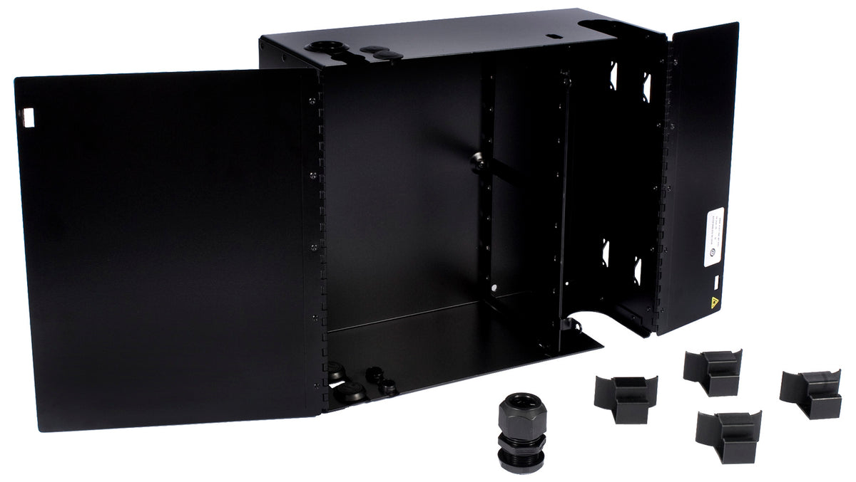 Commscope WBEEMTBK8PPNL | Ready Wall Mount Building Enclosure, 8P, black