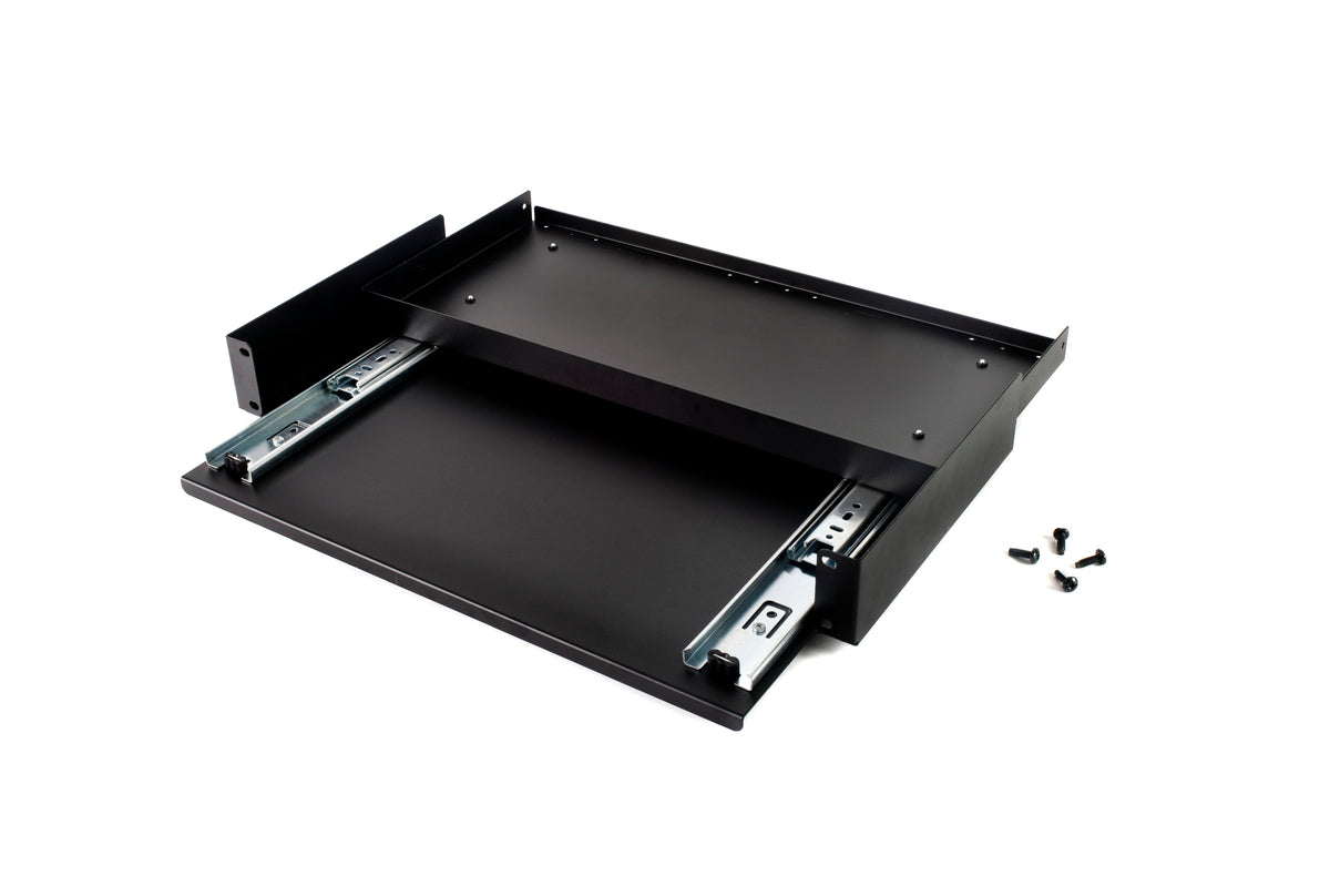 Commscope SHELFKEY192U8 | Shelf, Keyboard, 19"x2Ux8D 2 Post, Blk