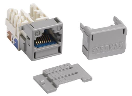 Commscope MGS600-BULK-270 | GigaSPEED X10D MGS600 Series Information Outlet, gray, 100 pack