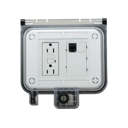 Panduit IAPNG5EWH | Data Access Port | UPC - 07498312469