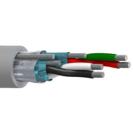 Belden 8875MN 008100 | SpaceMaker, 2 Pr #18 Str TC, PO Ins, IS/OS, PVC Jkt, AWM 2937