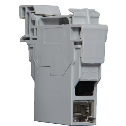 Belden E100623 000S1 | Connectors, DataTuff Industrial Din Rail Modular Coupler, Cat6, FTP