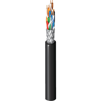 Belden 2190A B591000 | 24-8P (2X4Pr) Cable Cm Solid Bc Po(Pairs)Pvc(Cond)Tpe Jacket 85% Tc Braid Cmx