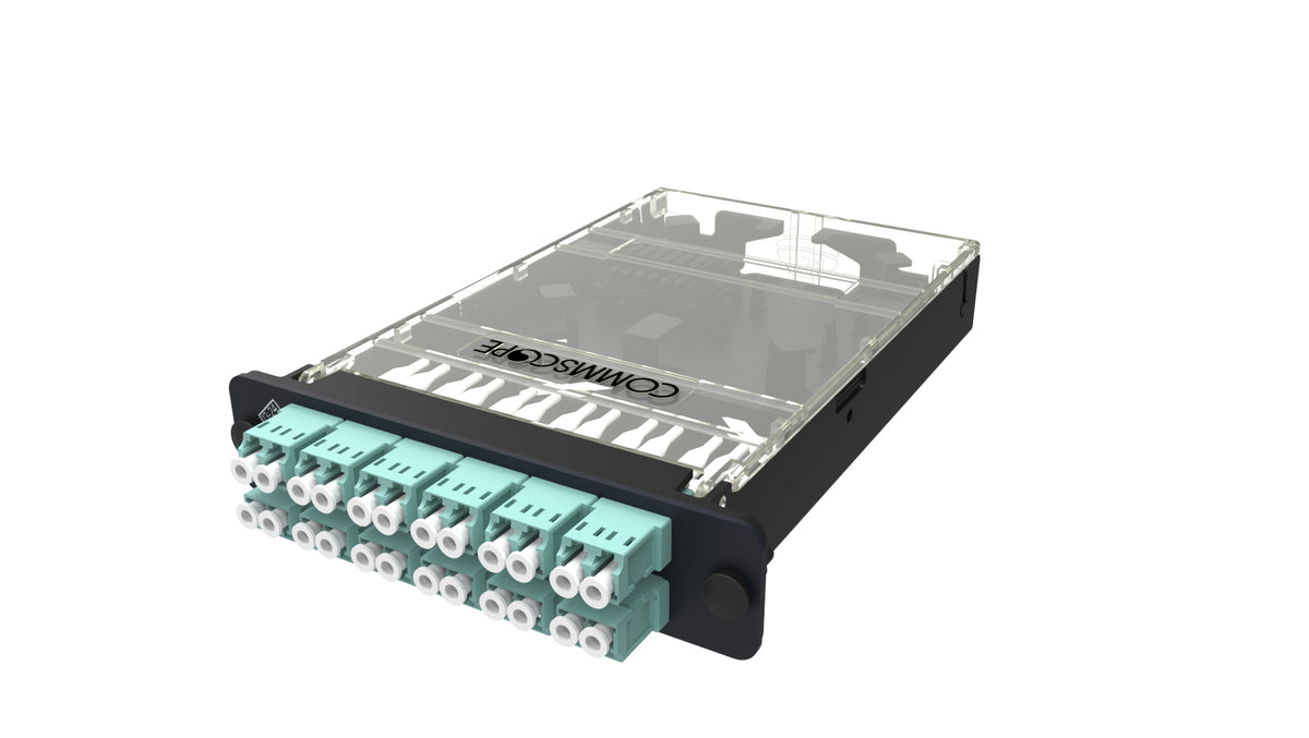 Commscope PNLCS24LCXRPT | LazrSPEED Splicing cassette, OM4, 24 LC/UPC, Ribbon