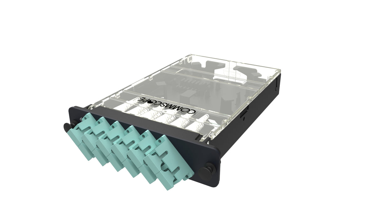 Commscope PNL-CS-12SCX-PT | LazrSPEED Splicing cassette, 12SC , 900?m
