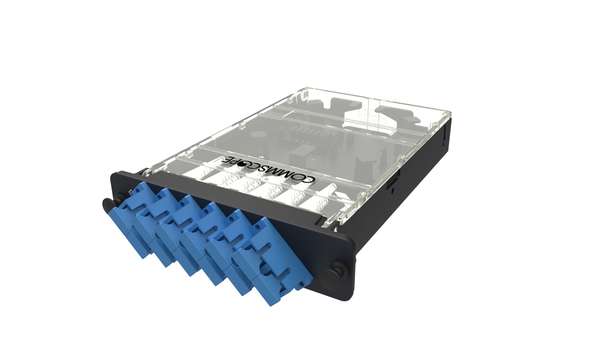 Commscope PNL-CS-12SCW-PT | TeraSPEED Splicing cassette, 12SC , 900?m