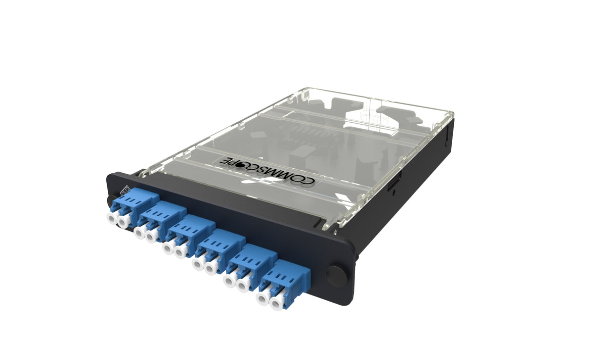 Commscope PNL-CS-12LCW | TeraSPEED Splicing cassette, 12LC, No Pigtails