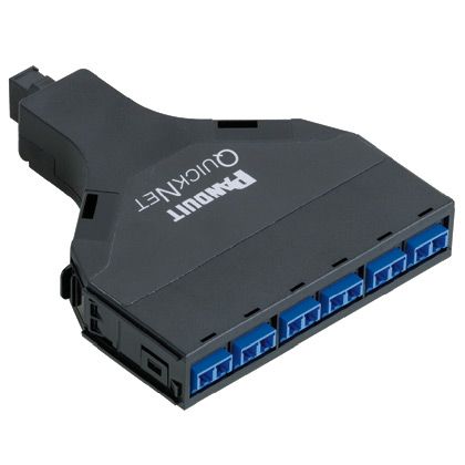 Panduit FQ9N-08-10AF | QuickNet™ SFQ Series MTP* Fiber Optic Cassette