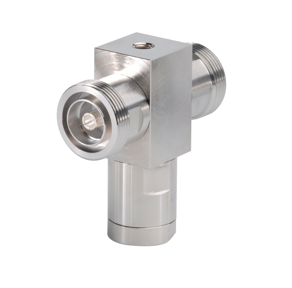 Commscope APT-DFDF-DB | Arrestor Plus Dual Band Quarterwave Surge Arrestor (T-shaped) with interface types DIN Female and DIN Female