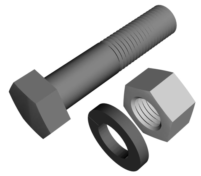 Commscope SB-0210 | Stainless Steel Bolt, 1/4 in x 1 in