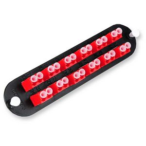Corning CCH-CP24-K5 | Closet Connector Housing (CCH) Panel, Keyed-Keyed LC Adapters