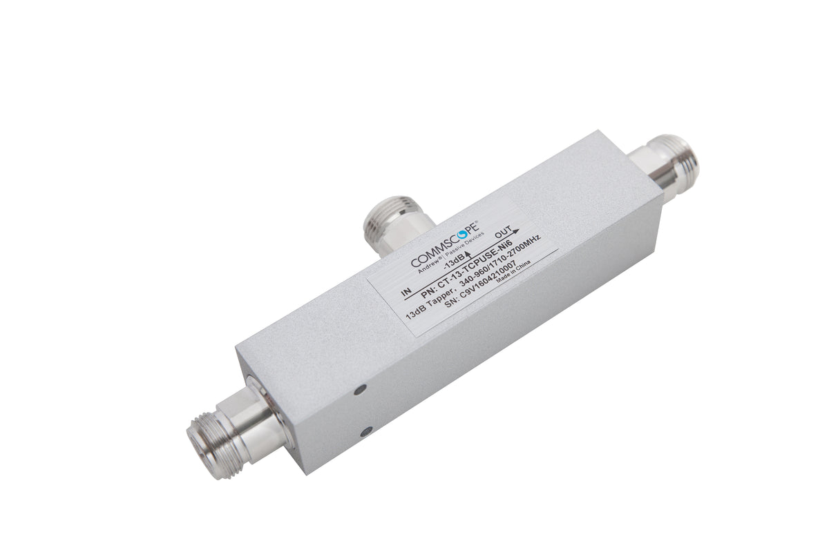 Commscope CT13TCPUSENI6 | 13 dB, Tapper, 340–960/1710-2700 MHz