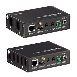 Leviton 41910-HT0 | HDMI Extender with HDBaseT, Transmitter and Receiver, 70 meters