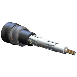 Corning 096ECF-14101-A1 | FREEDM Ribbon Interlocking Armored, Gel-Filled Cable, Riser
