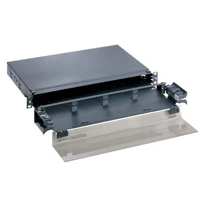 Panduit FMD1 | Opticom Fiber Drawer, Black, 1 RU