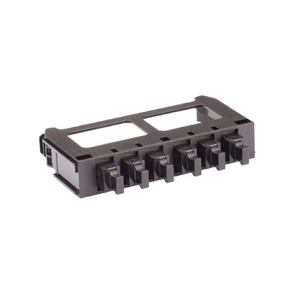 Panduit FQMAP65BL | QuickNet Fiber Adapter Panel, SFQ, 6 MPO, Type A