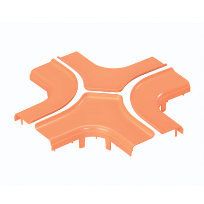 Panduit FRFWCSC4OR | Four Way Cross Cover | UPC - 07498384345