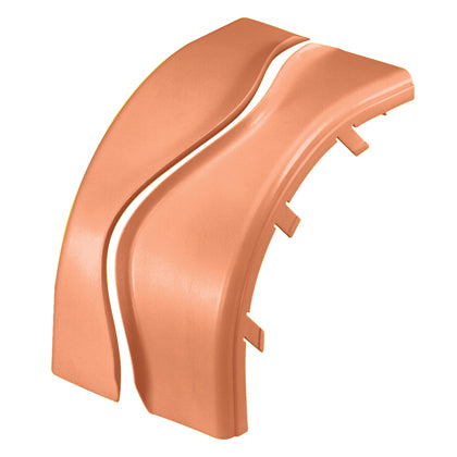 Panduit FROVRASC6OR | Outside Vertical Right Angle Cover | UPC - 07498379939