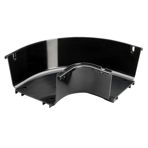 Commscope FGSB-MH9E-B | FiberGuide 90° Horizontal Elbow, 4x6in, Black
